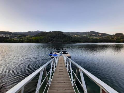 Natural landscape, Lake view