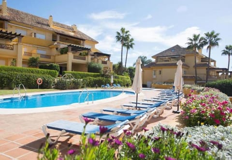 Superb Front Line Location with Heated Pool Condo in Marbella