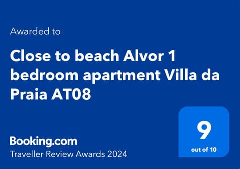 Close to beach Alvor 1 bedroom apartment Villa da Praia AT08 Condominio in Alvor