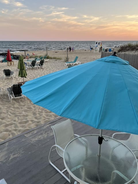 Beach, Sea view, Sunset