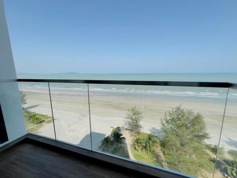 Day, Natural landscape, View (from property/room), Balcony/Terrace, Beach, Sea view