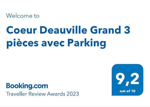 Coeur Deauville Grand 3 pièces avec Parking Eigentumswohnung in Deauville