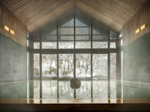 Off site, Winter, Hot Spring Bath