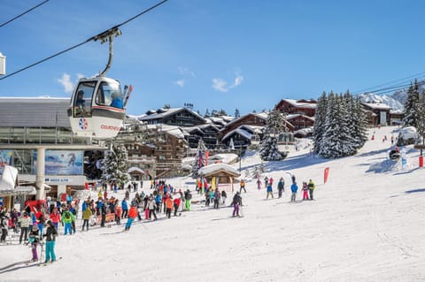 Day, People, Winter, Skiing, group of guests