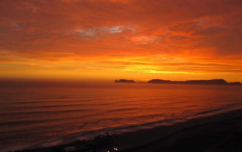 Nearby landmark, Natural landscape, Sea view, Sunset