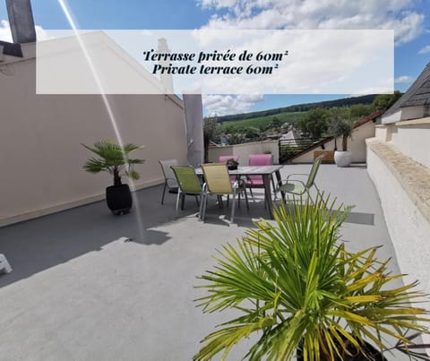 Terrasse 86 - Terrasse & Climatisation - 4-6 personnes - BnB Epernay Condominio in Epernay