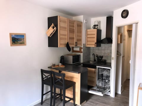 Studio chaleureux à la Foux D’Allos Wohnung in Allos