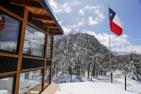 Property building, Natural landscape, Winter, Mountain view