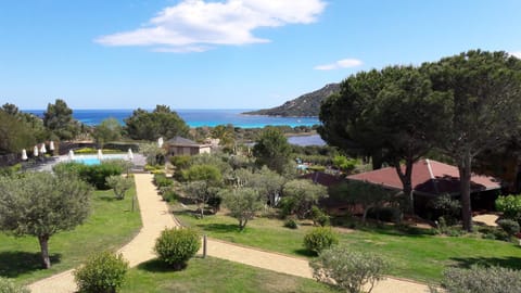 Garden, Sea view