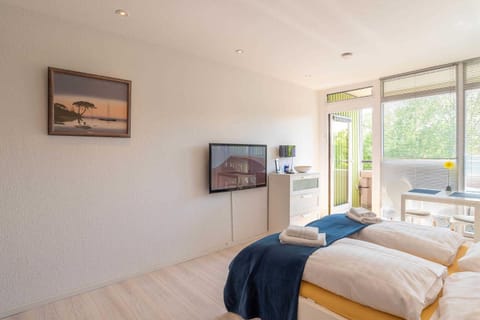 Bed, TV and multimedia, Photo of the whole room