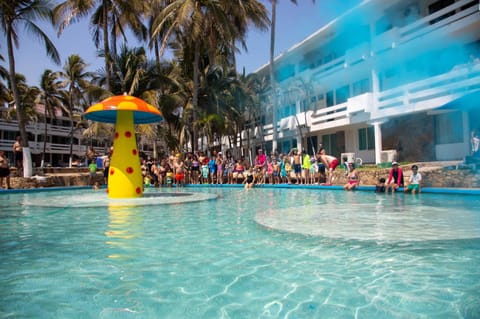 Aqua park, Swimming pool, children