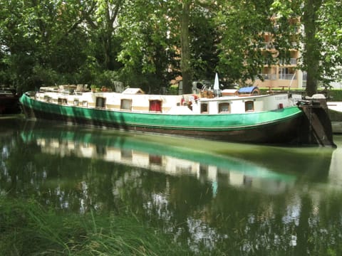 studio sur péniche La Tortue Docked boat in Toulouse