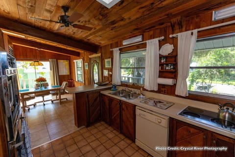 Riverfront Treetop Bungalow Lodge nature in Homosassa