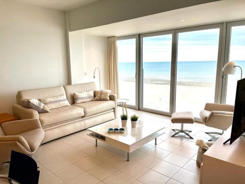 Living room, Seating area, Sea view