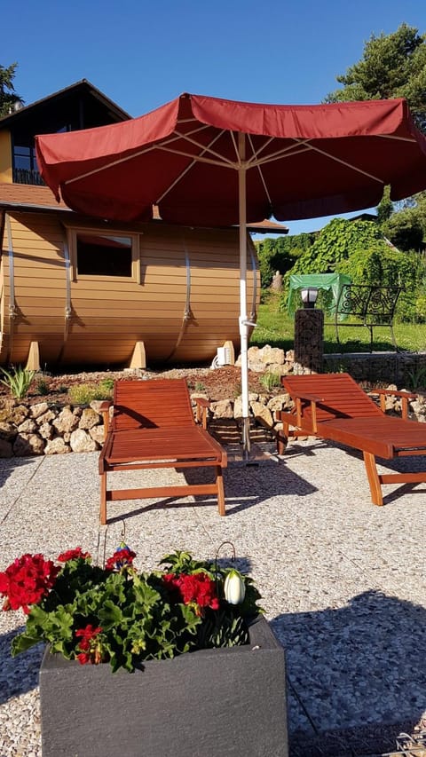 Sauna, Garden view