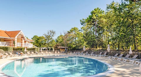 Property building, Patio, Pool view, Swimming pool