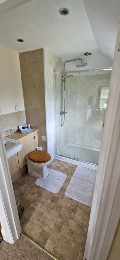 Shower, Toilet, towels