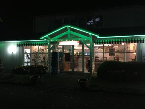 Property building, Facade/entrance, Night