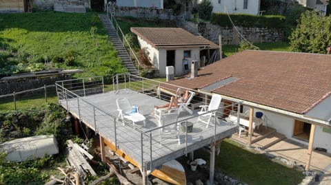 Patio, Day, Bird's eye view, Summer, View (from property/room)