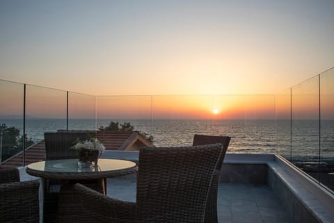 Balcony/Terrace, Sea view, Sunset