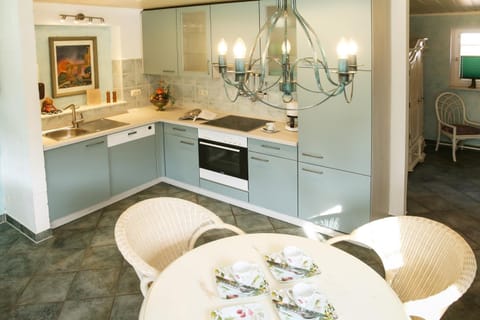 Kitchen or kitchenette, Dining area, dishwasher, oven, pet friendly, stove