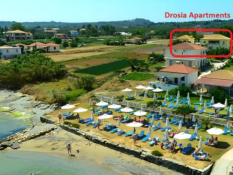 Property building, Bird's eye view, Beach