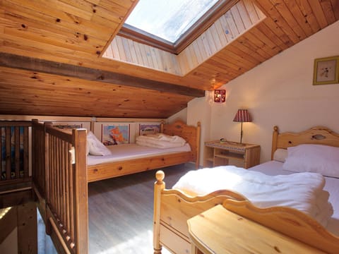 Duplex cosy à 200m des pistes, balcon, casier à skis, parking, WIFI, animaux acceptés - FR-1-505-38 Apartment in Notre-Dame-de-Bellecombe