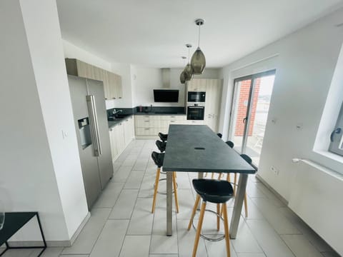 VUE MER INCROYABLE - 3 Chambres - PARKING 2 PLACES - WIFI Apartamento in Berck