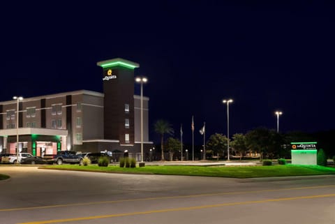 Property building, Night, Location, Parking