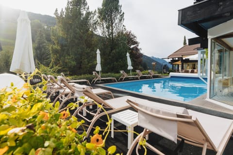 Natural landscape, Garden view, Mountain view, Pool view, Swimming pool, sunbed