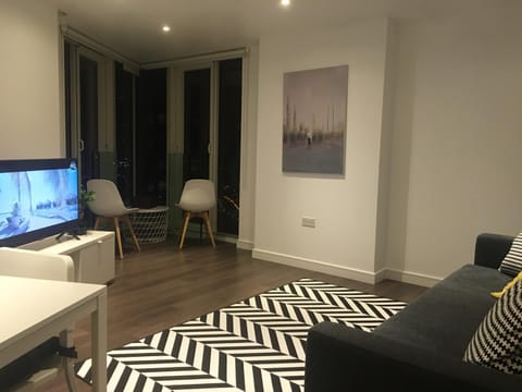 Night, TV and multimedia, Living room, Seating area