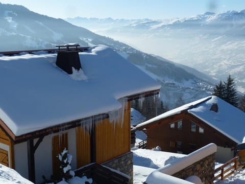 Chalet de charme 10 pers. à Vallandry, balcon, cheminée, WiFi - FR-1-411-499 Chalet in Landry