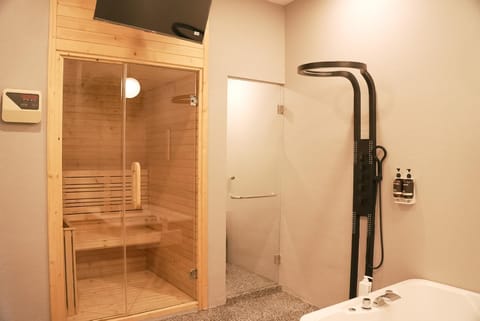 Shower, Sauna, Bathroom