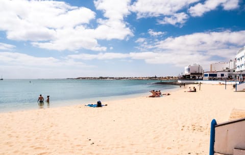 Property building, People, Beach