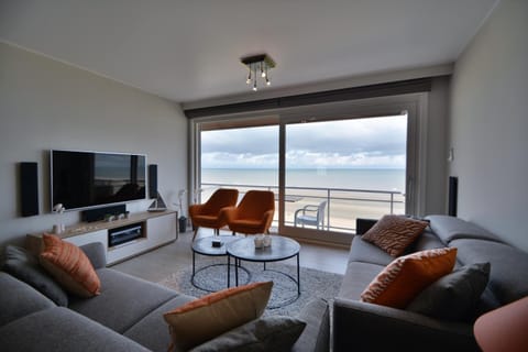 Living room, Seating area, Sea view