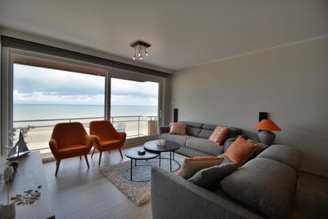 Living room, Seating area, Sea view