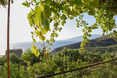 Coastal Stone Residence with Spectacular Scenery House in Messenia