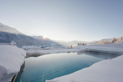 Winter, View (from property/room), Swimming pool