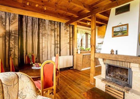 Living room, Dining area, flat iron