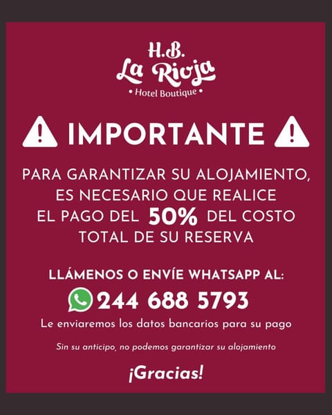 Hotel Boutique La Rioja Hotel in Atlixco