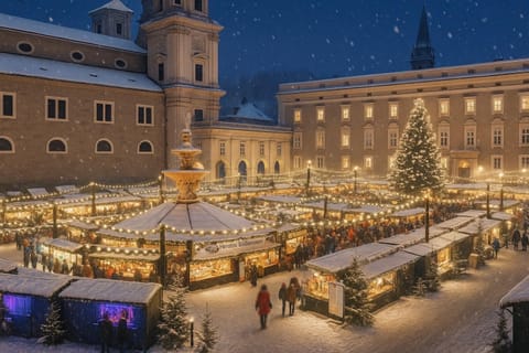 Nearby landmark, Winter