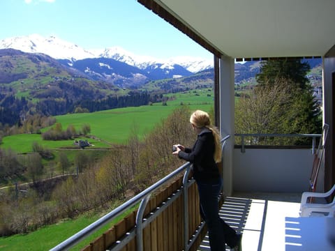 Balcony/Terrace, Landmark view, Mountain view, River view