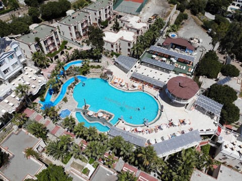 Day, Bird's eye view, Summer, Aqua park, On site, Pool view