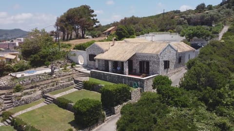 Property building, Natural landscape, Bird's eye view