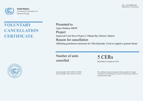 Certificate/Award