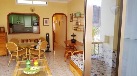 Comfortable bungalow in Santiago del Teide 60 m² with balcony House in Acantilados de Los Gigantes