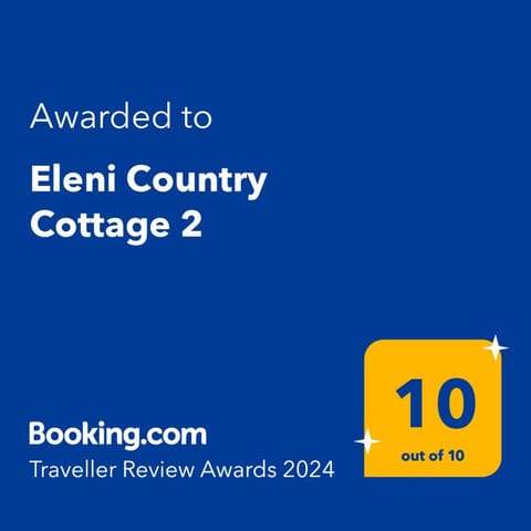Eleni Country Cottage 2 Maison in Peloponnese Region