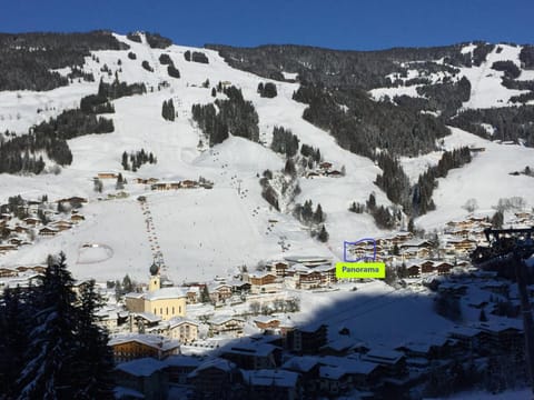 Bird's eye view, Winter, On site