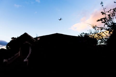 Property building, Sunset