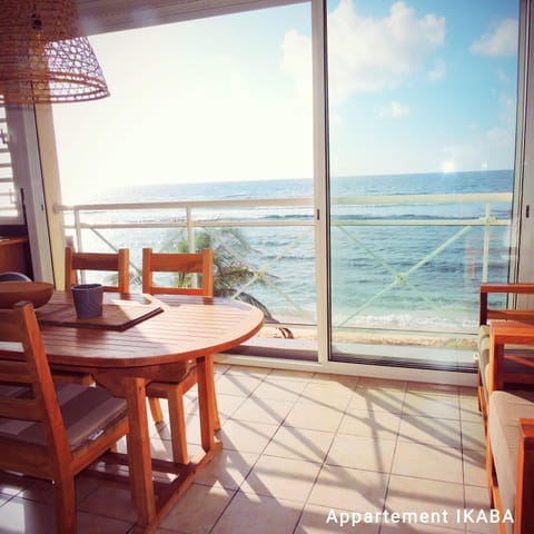 Appartement sur la plage, avec vue panoramique sur le lagon - IKABA Condo in Guadeloupe